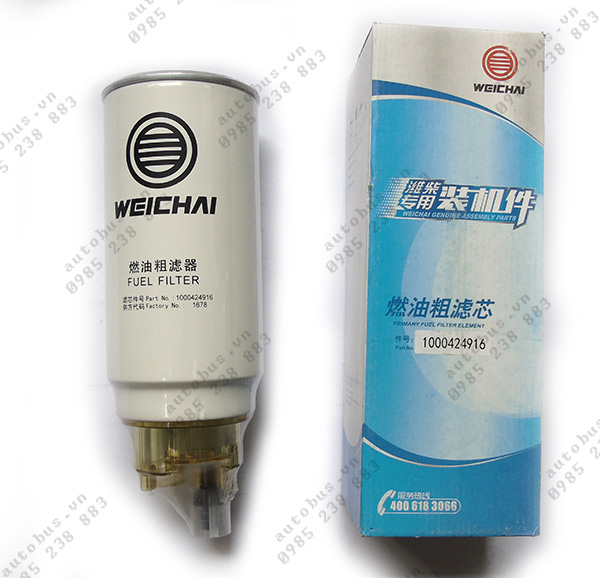 Bộ lọc nhiên liệu tách nước Weichai